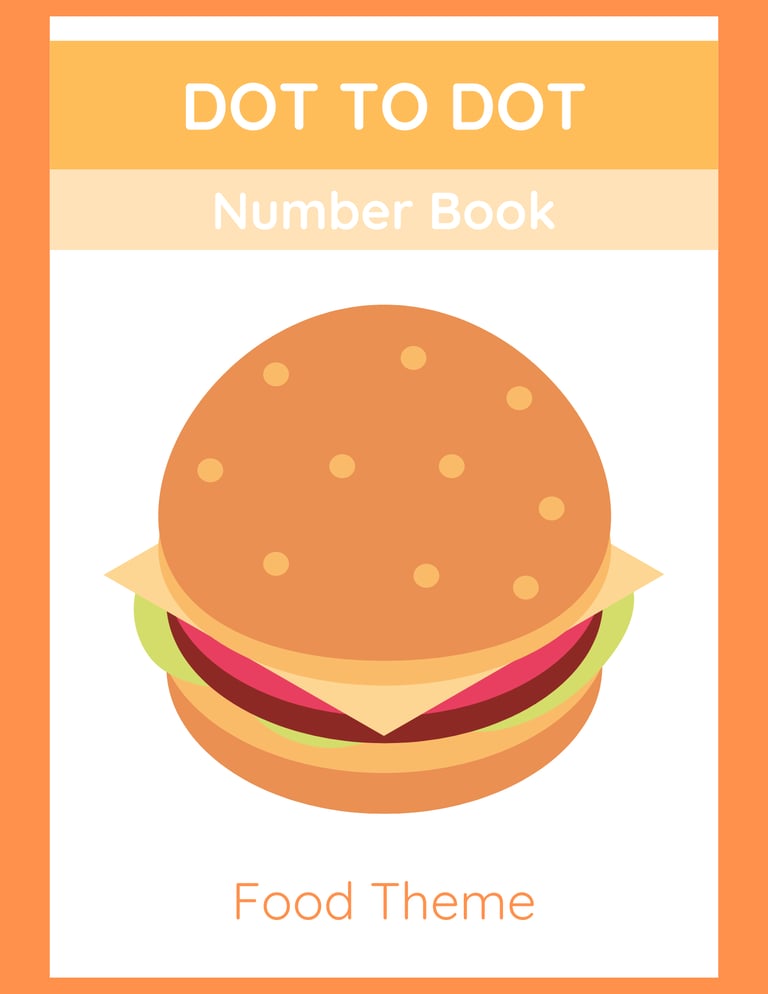 Dot to Dot Number Book