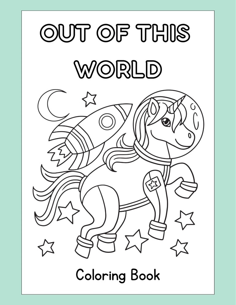Out of This World Coloring Book