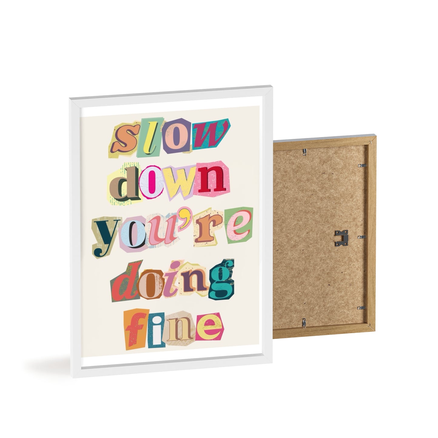 Posters with Wooden Frame