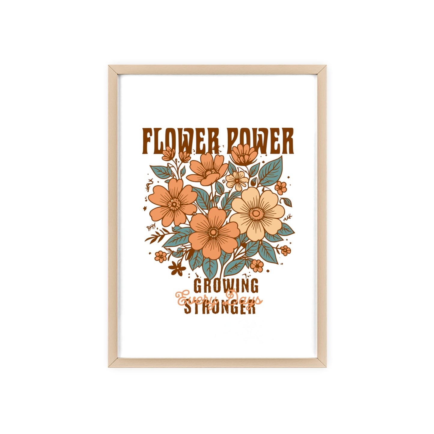 Posters with Wooden Frame