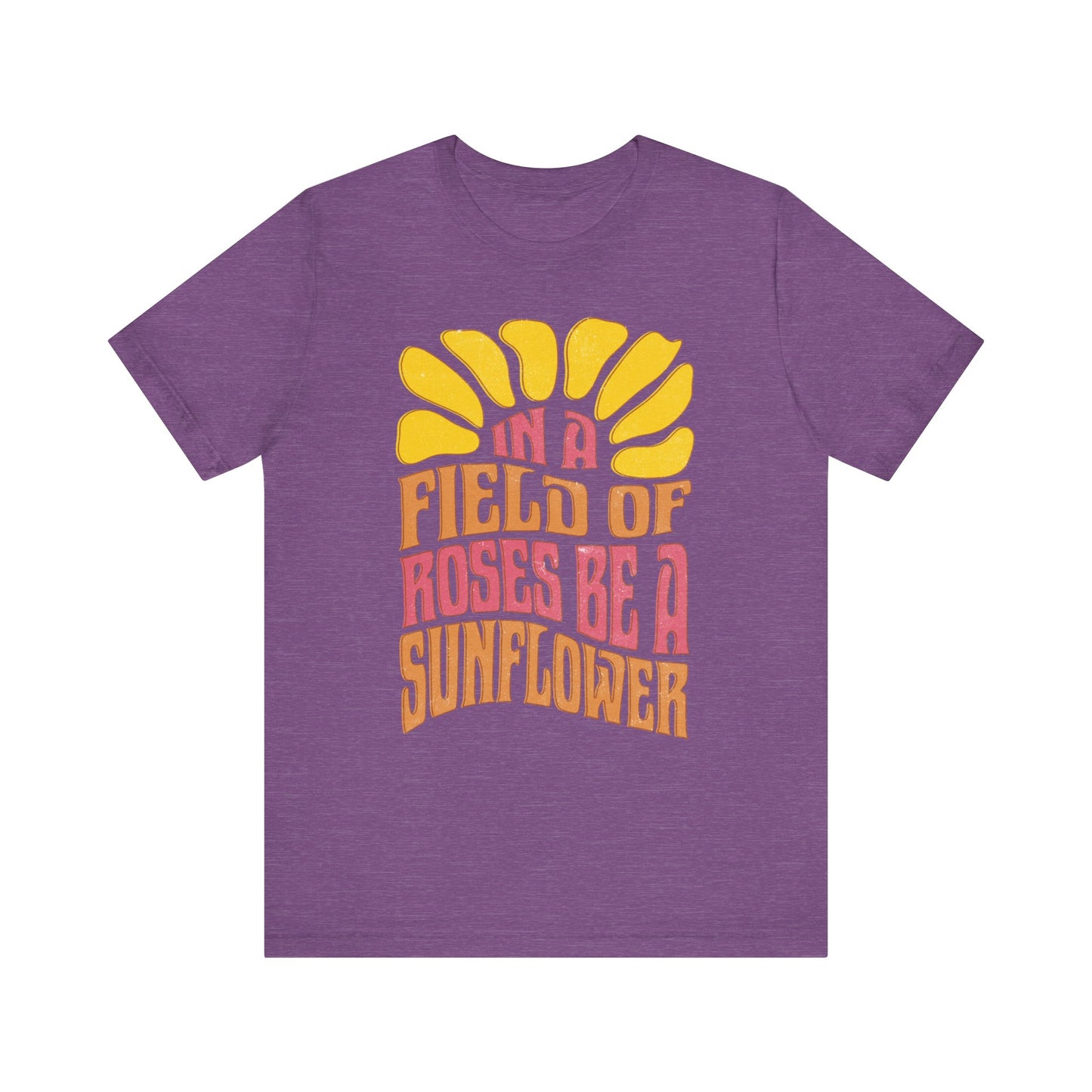 Sunny Vibes Graphic Tee | Unisex Short Sleeve Shirt, Summer Fashion, Gift for Her, Motivational Quote, Casual Outfit