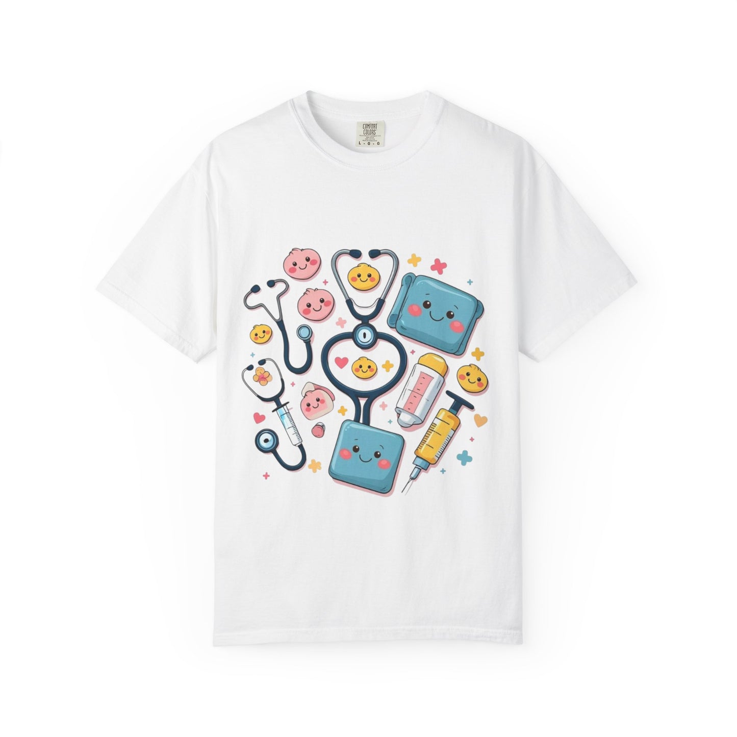 Cute Healthcare Unisex T-Shirt, Doctor Gift, Medical Professional Shirt, Nurse Apparel, Funny Health Tee