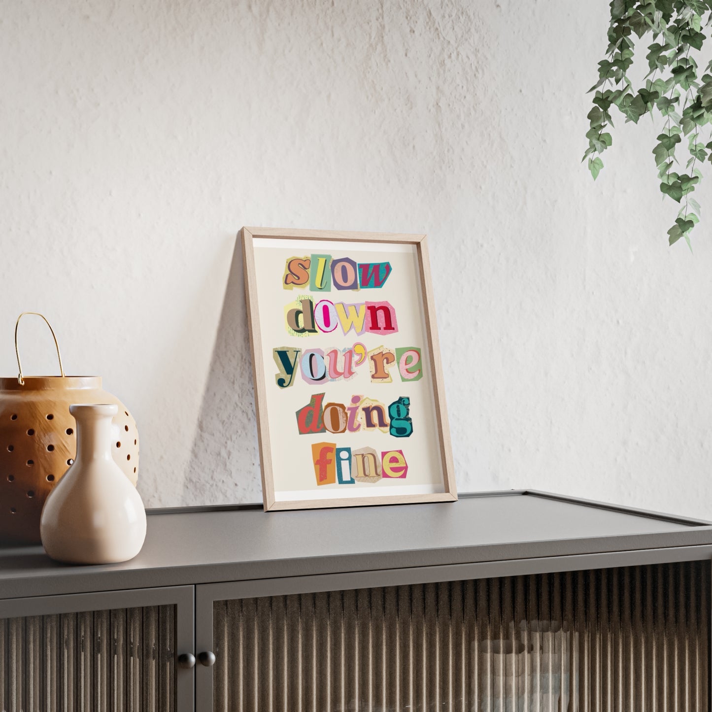 Posters with Wooden Frame
