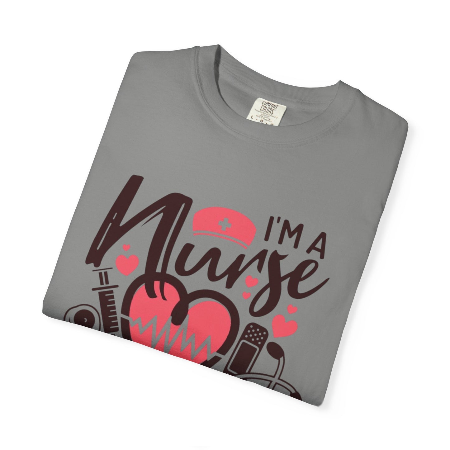 Nurse Appreciation T-Shirt, Heart Graphic Tee, Gift for Nurses, Healthcare Workers, Valentine's Day, Appreciation Gift, Comfortable Fit