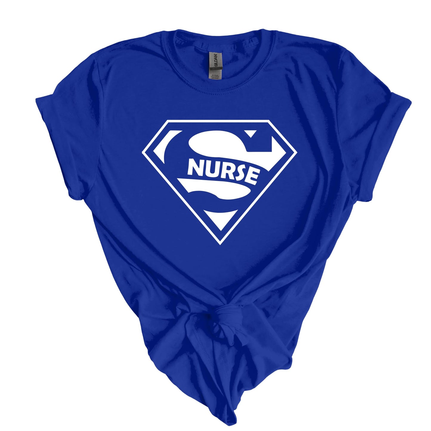 Superhero Nurse T-Shirt, Ideal Appreciation Gift, Tribute to Healthcare Heroes in Scrubs, Perfect for Nurse's Day, Thoughtful Gift for Nurses, Unisex, Various Sizes
