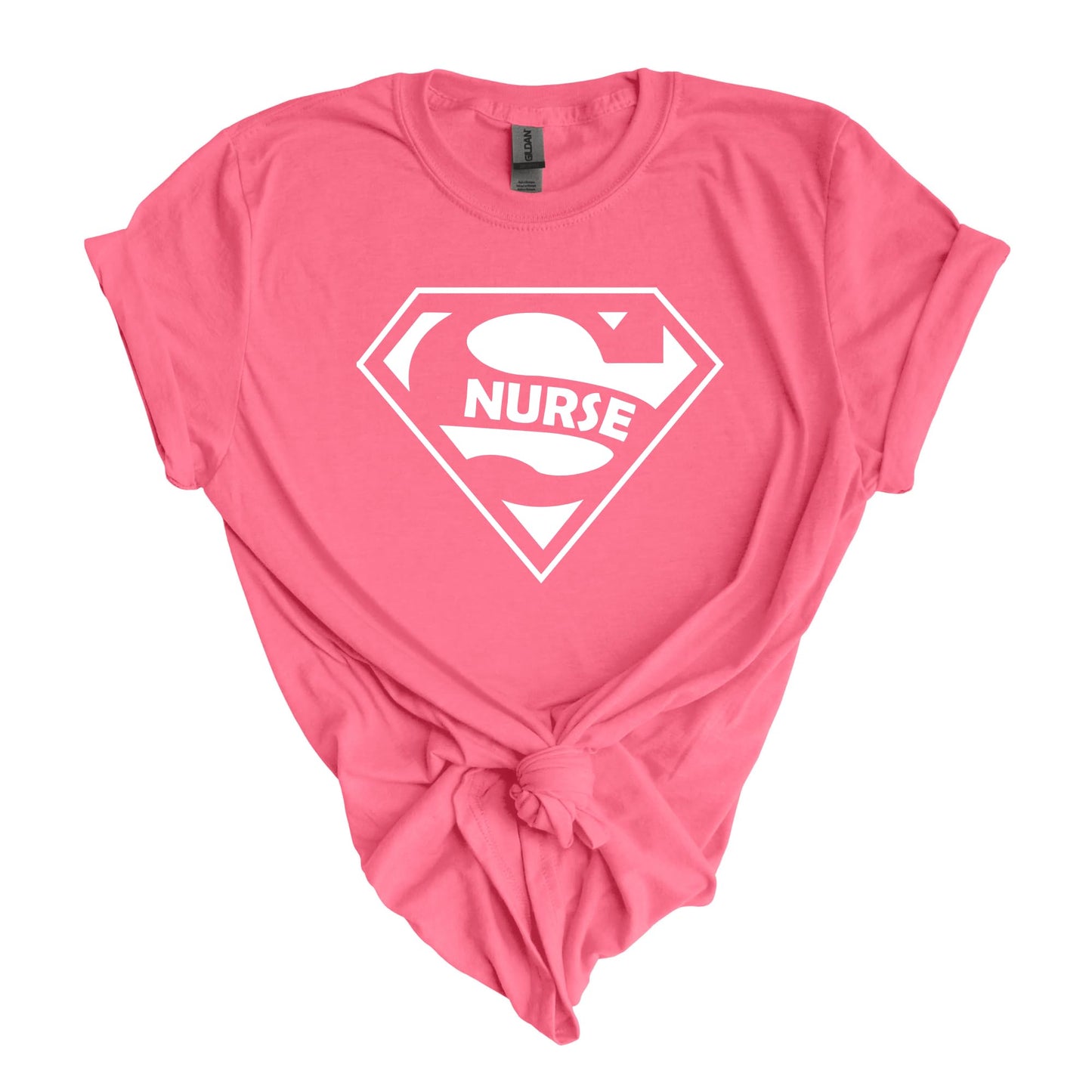Superhero Nurse T-Shirt, Ideal Appreciation Gift, Tribute to Healthcare Heroes in Scrubs, Perfect for Nurse's Day, Thoughtful Gift for Nurses, Unisex, Various Sizes