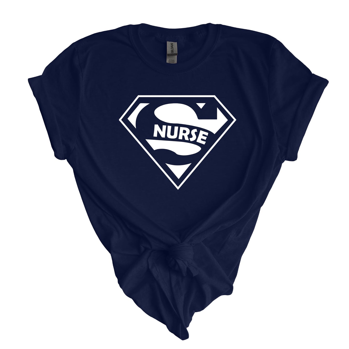 Superhero Nurse T-Shirt, Ideal Appreciation Gift, Tribute to Healthcare Heroes in Scrubs, Perfect for Nurse's Day, Thoughtful Gift for Nurses, Unisex, Various Sizes