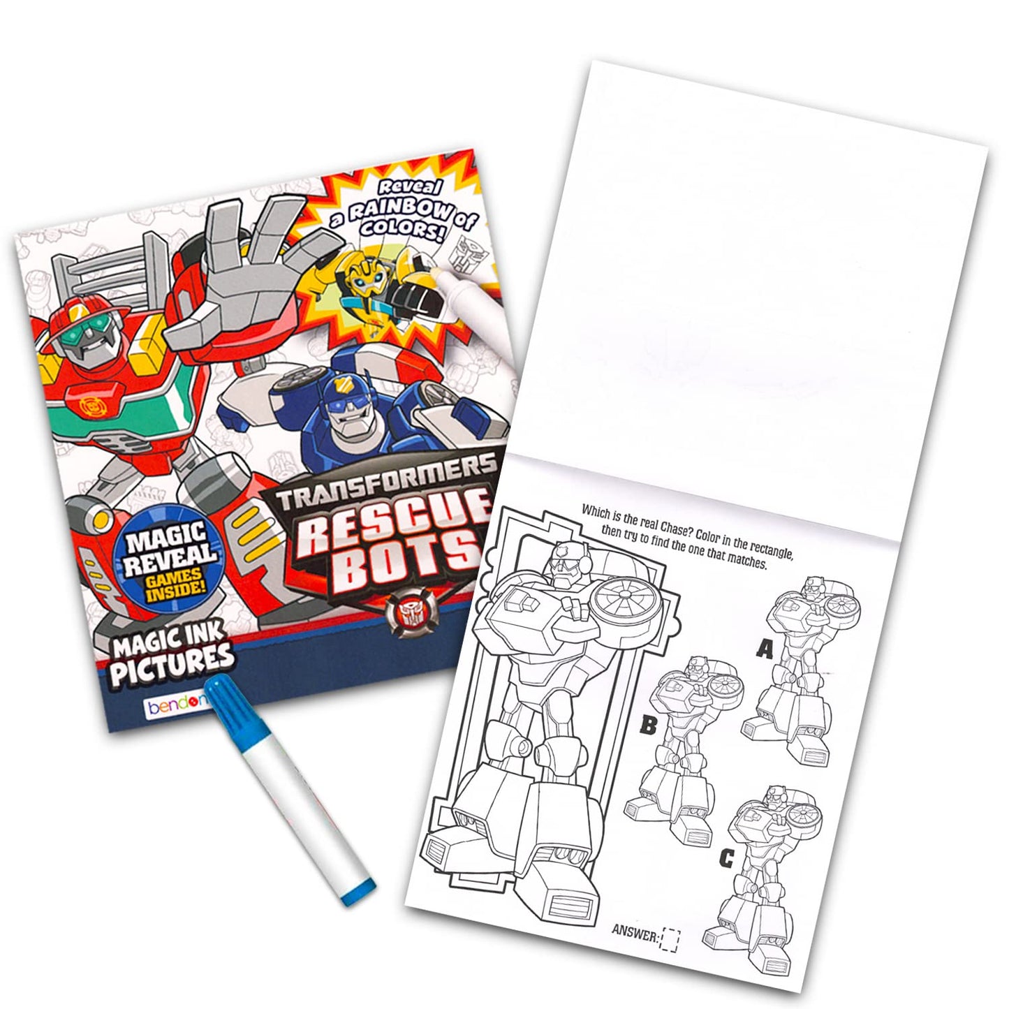 12 Mess Free Imagine Ink Coloring Book Set for Kids - Bulk Bundle with 12 No Mess Coloring Books (Sonic, Bluey, Mickey, Minnie, Spidey, Peppa Pig)