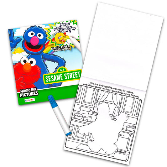 12 Mess Free Imagine Ink Coloring Book Set for Kids - Bulk Bundle with 12 No Mess Coloring Books (Sonic, Bluey, Mickey, Minnie, Spidey, Peppa Pig)