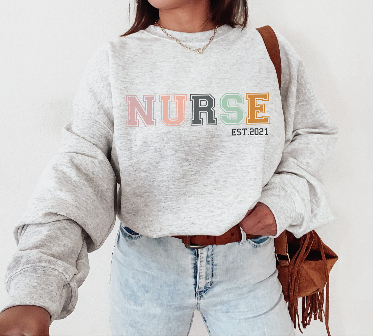 Up2ournecksinfabric Nurse Week Gift Nurse Sweatshirt Nurse Gift Appreciation Nurse Shirt Nurse Life Graduation Multiple Colors