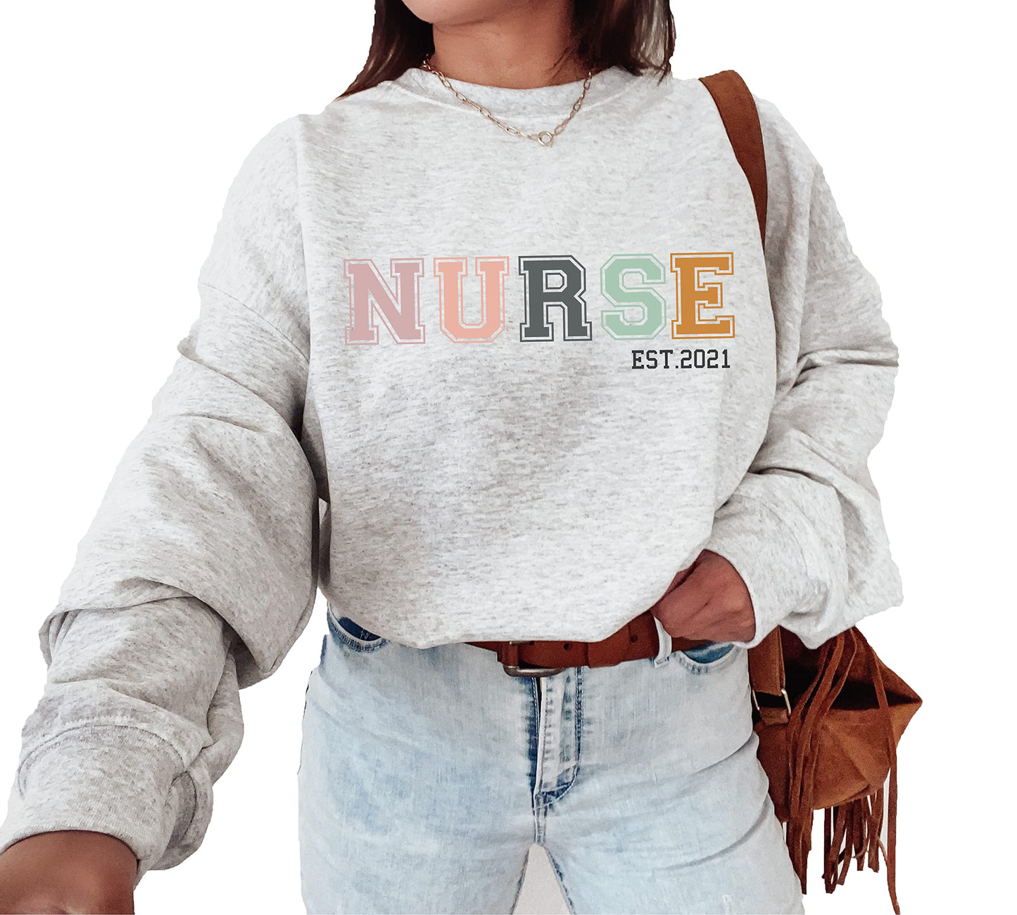 Up2ournecksinfabric Nurse Week Gift Nurse Sweatshirt Nurse Gift Appreciation Nurse Shirt Nurse Life Graduation Multiple Colors