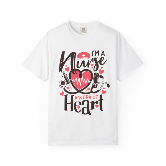 Heart Graphic T-shirt for Healthcare Workers