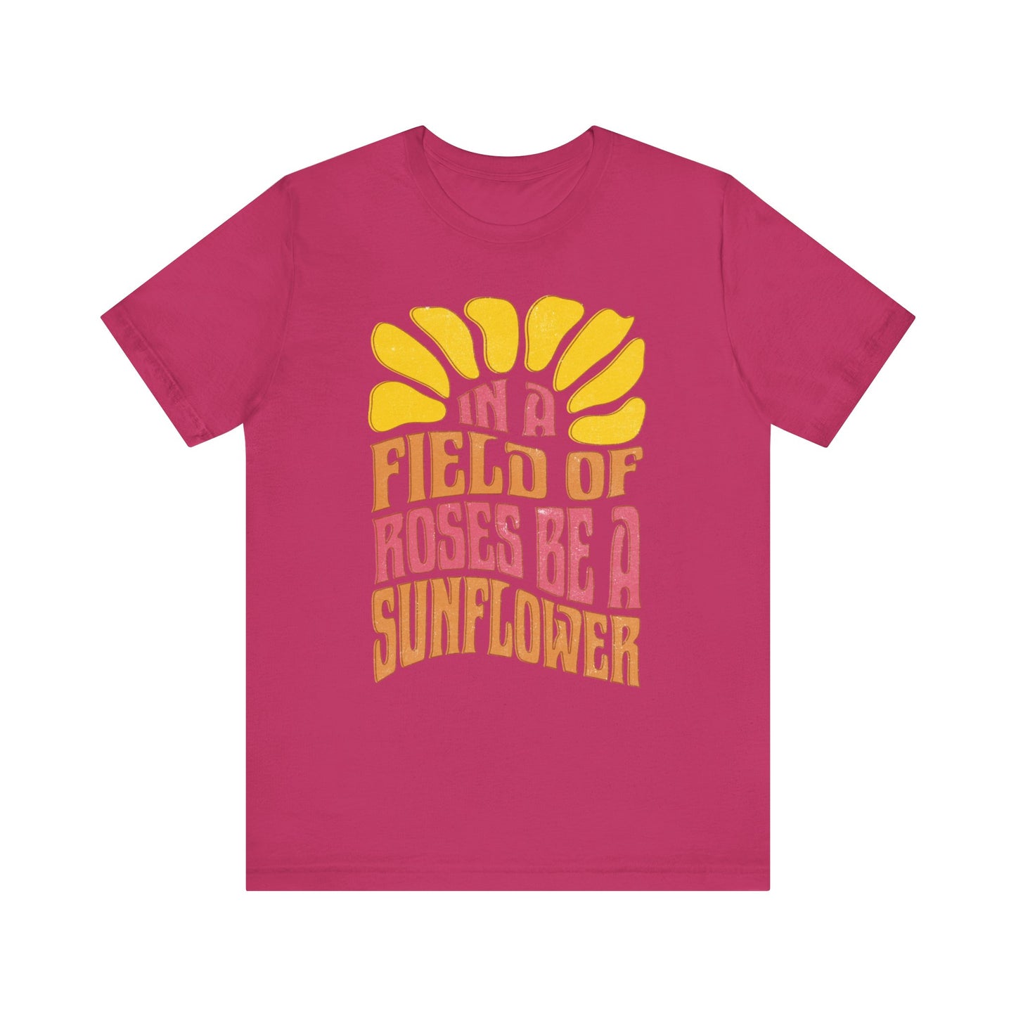 Sunny Vibes Graphic Tee | Unisex Short Sleeve Shirt, Summer Fashion, Gift for Her, Motivational Quote, Casual Outfit