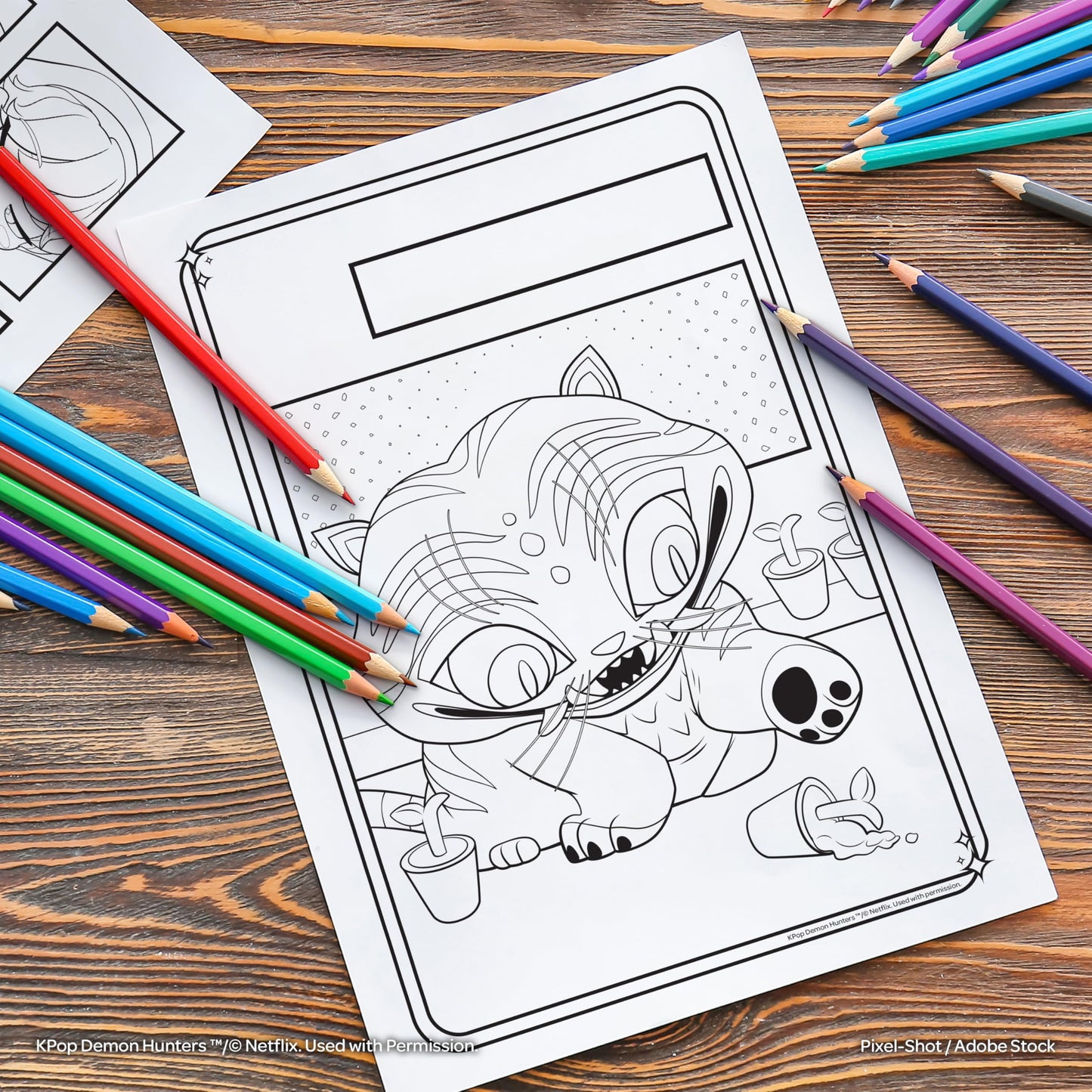 KPop Demon Hunters 40-Page Official Coloring Book | Action-Packed Coloring Book by Bendon