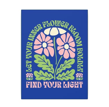 Inspirational Floral Art Print