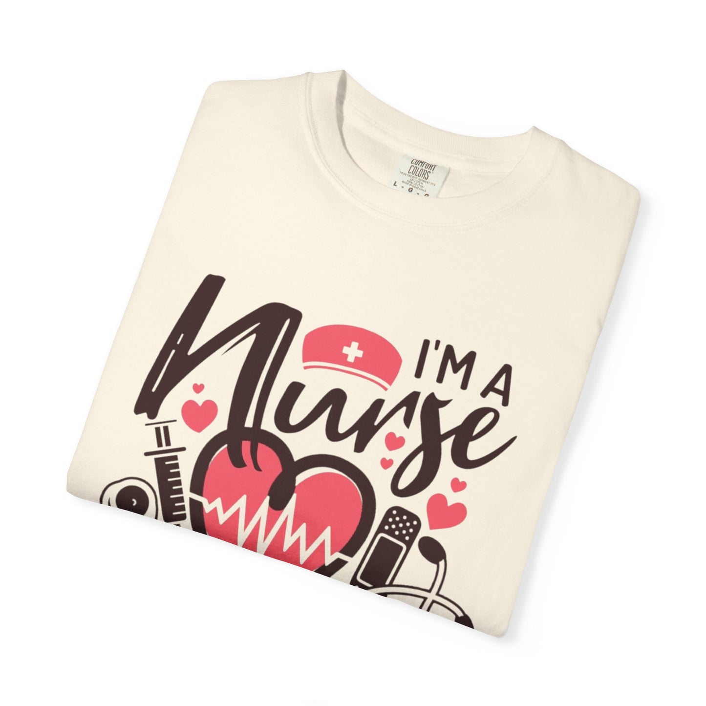 Nurse Appreciation T-Shirt, Heart Graphic Tee, Gift for Nurses, Healthcare Workers, Valentine's Day, Appreciation Gift, Comfortable Fit