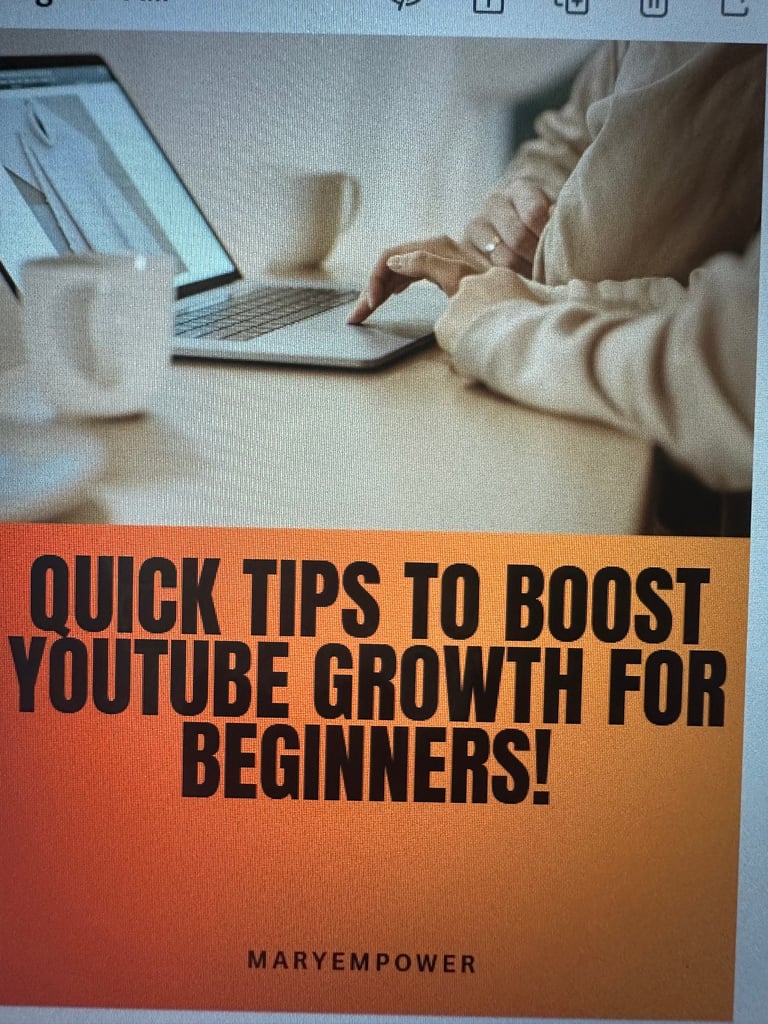 Quick Tips TO BOOST YouTube Growth for Beginners!