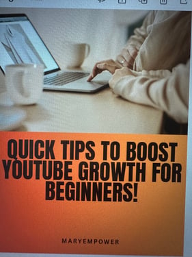 Quick Tips TO BOOST YouTube Growth for Beginners!