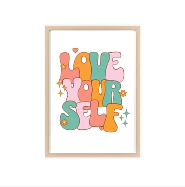 Love Yourself Wall Art