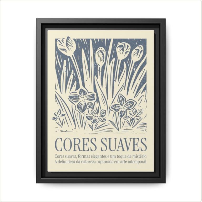 Cores Suaves Art Print