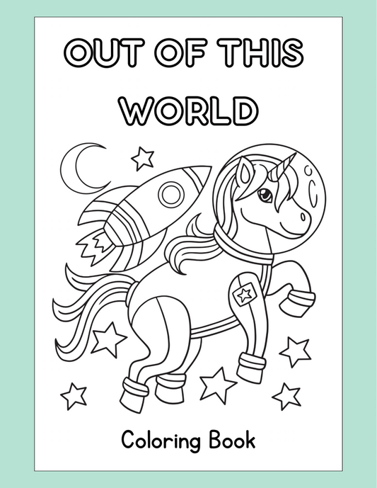 Out of This World Coloring Book